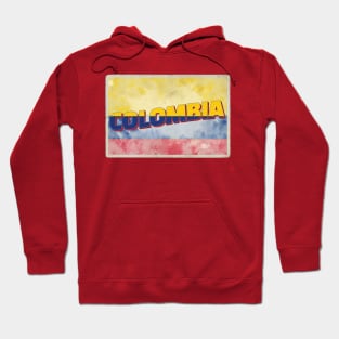 Colombia Vintage style retro souvenir Hoodie